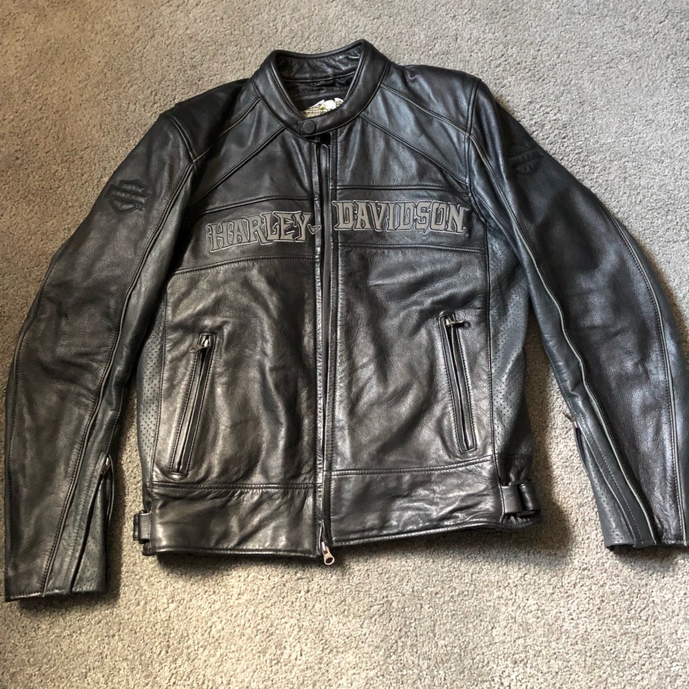 Harley Davidson Leather Jacket 🇱🇷